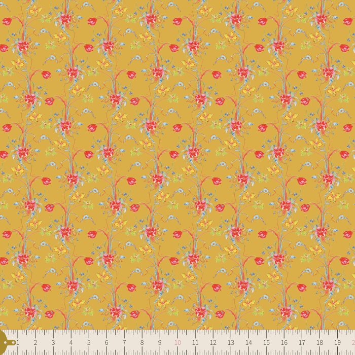 ADS-18605 Coastal Trellis Limoncello - Image 2