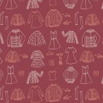 LCT-25507 Papercut Wardrobe Crimson