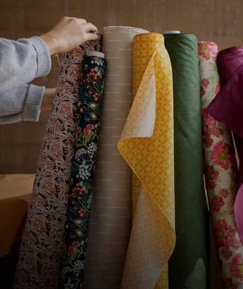 Image of different fabric types AGF carries